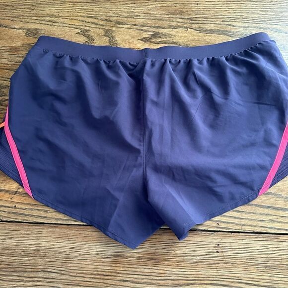 Under Armour Fly By 2.0 Brief Lined‎ Running Shorts Purple Women’s XXL NEW - Picture 6 of 8